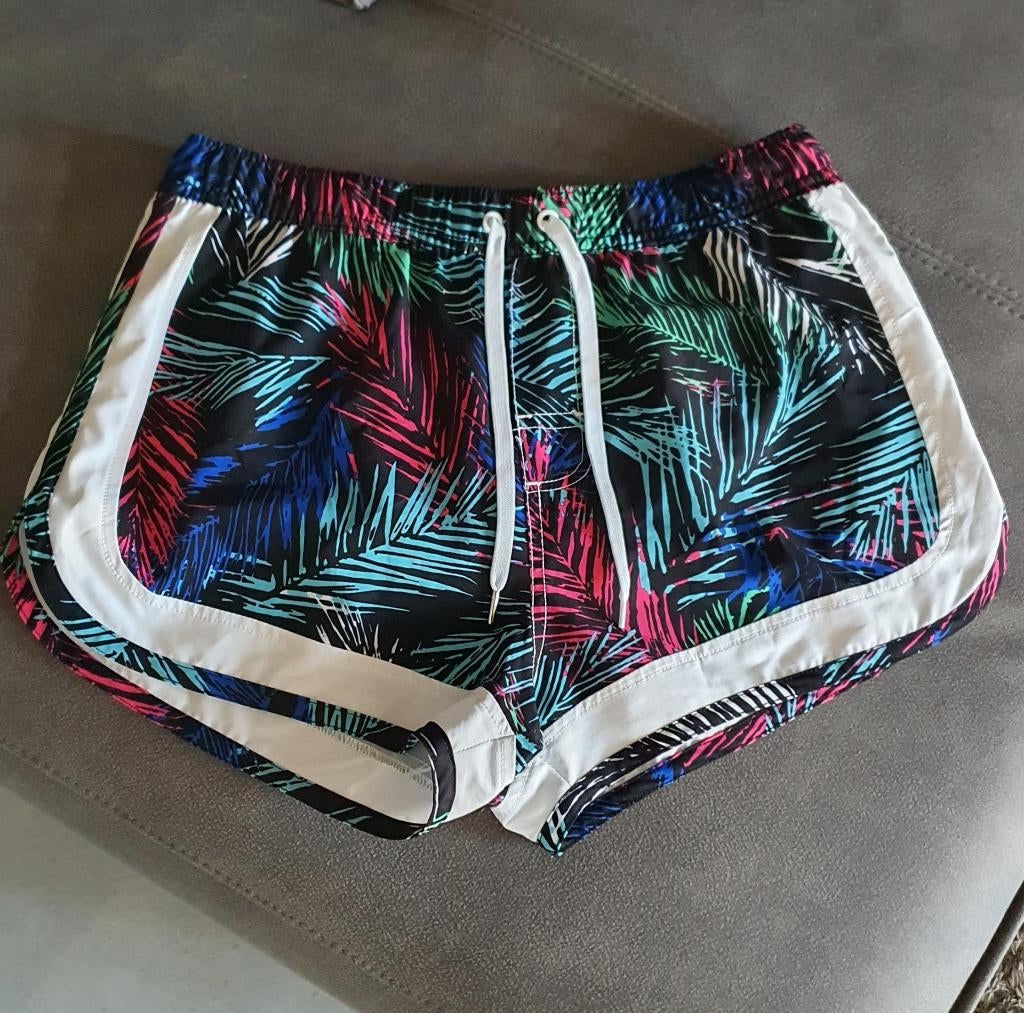 Andrew Christian zwemshort palm print L, Kleding | Heren, Ophalen of Verzenden