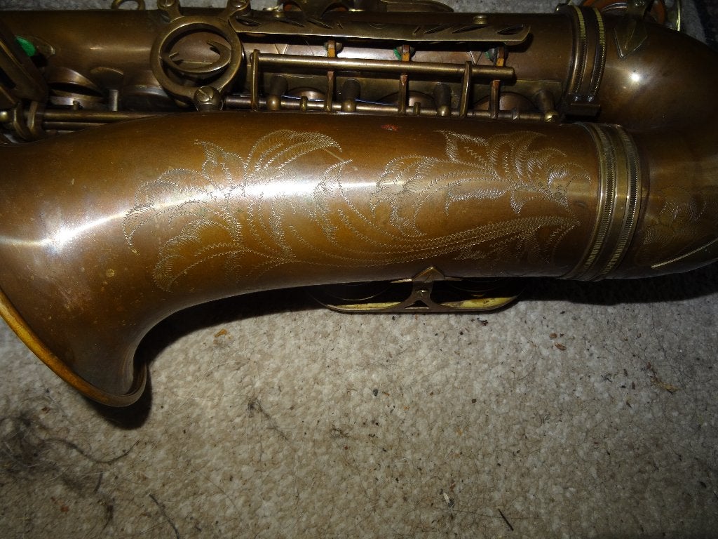 alt saxofoon cadeson a 902 v vintage style, Ophalen of Verzenden, Zo goed als nieuw, Alt, Met koffer
