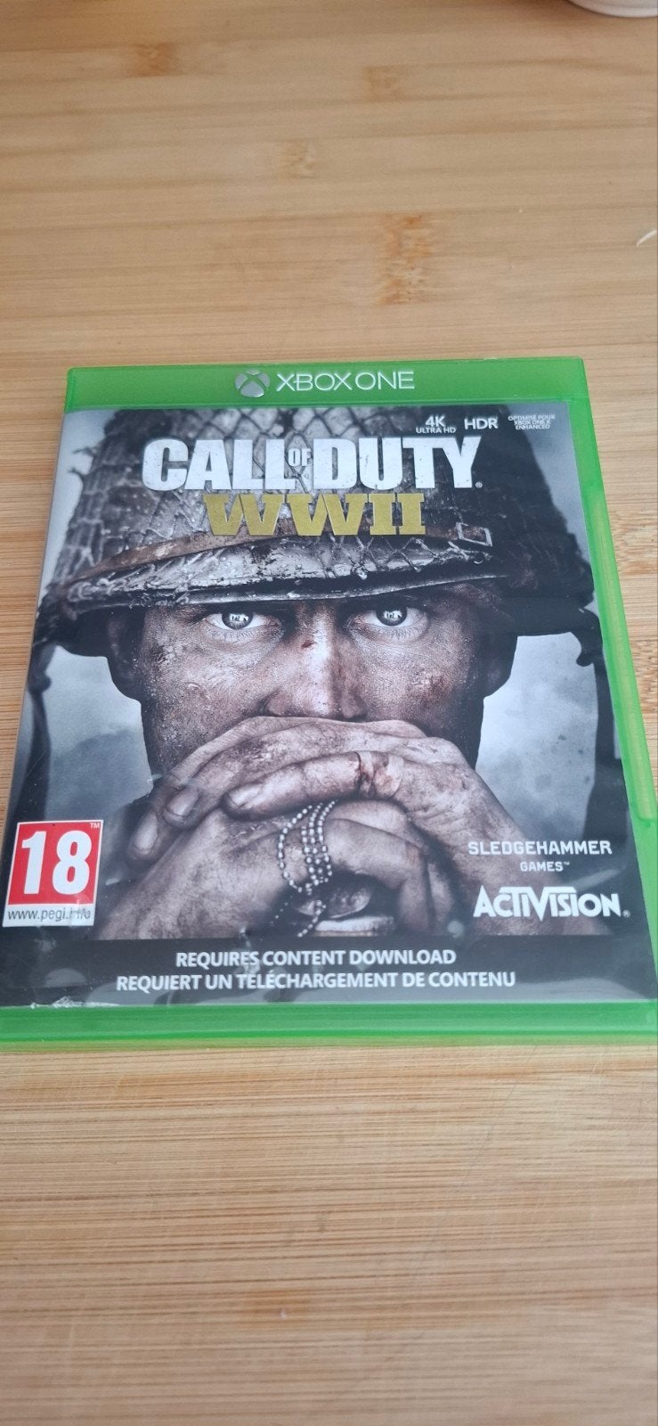 Call of Duty WWII Xbox One - Gebruikt, Spelcomputers en Games, Games | Xbox Original, Online, Gebruikt, Vanaf 18 jaar, Shooter