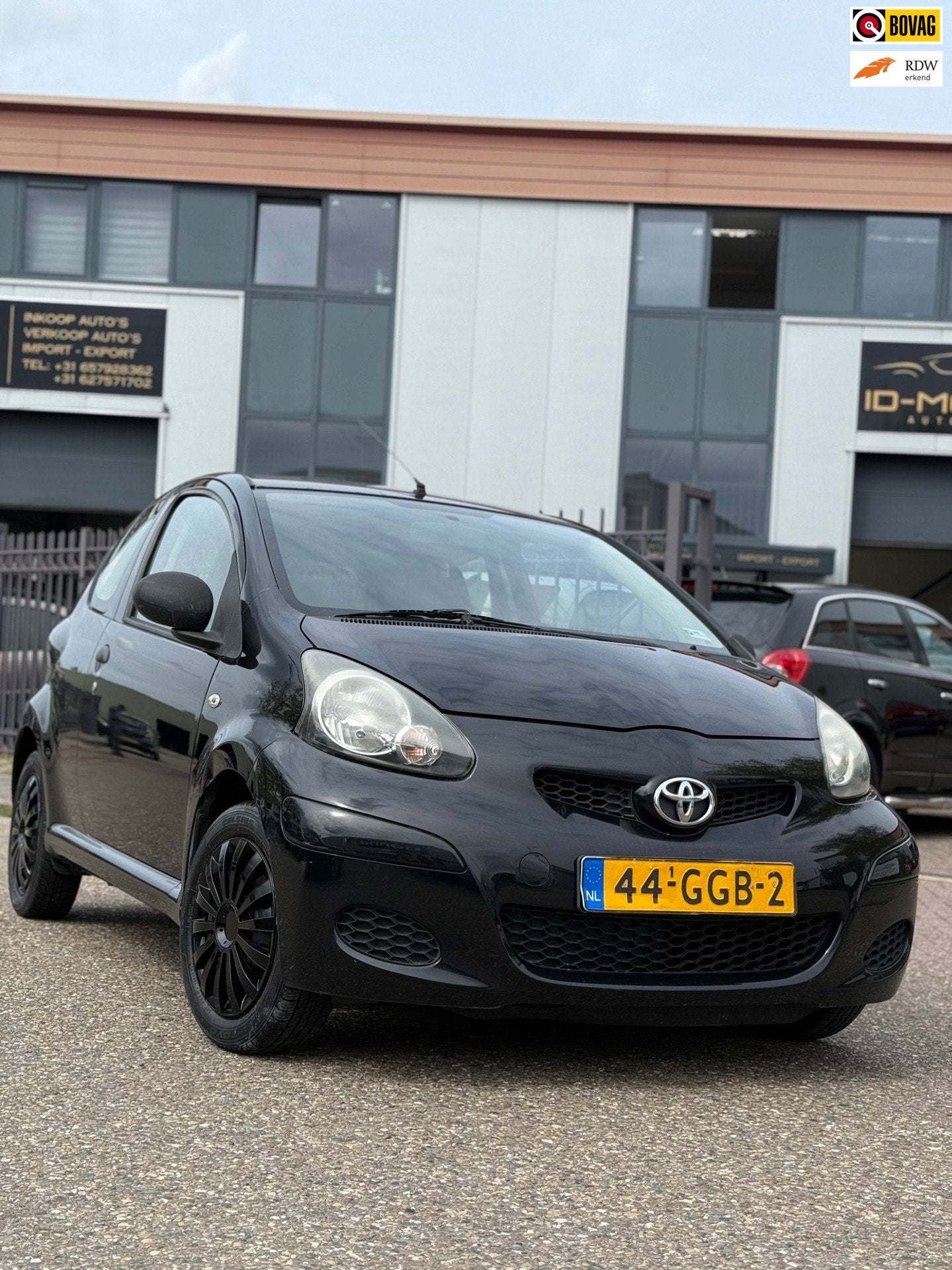 Toyota Aygo 1.0-12V NAP APK ZWART NETTE STAAT