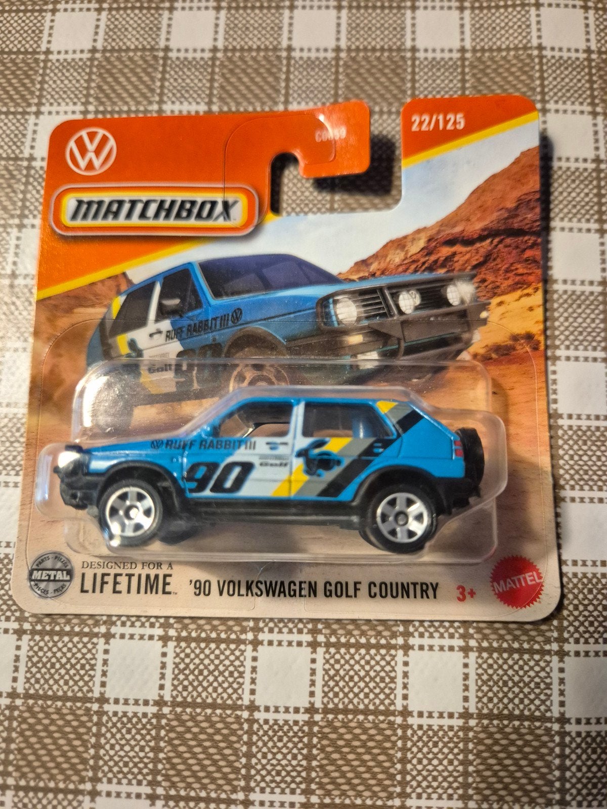 Matchbox '90 Volkswagen Golf Country - Nieuw in verpakking, Ophalen of Verzenden, Nieuw, Auto