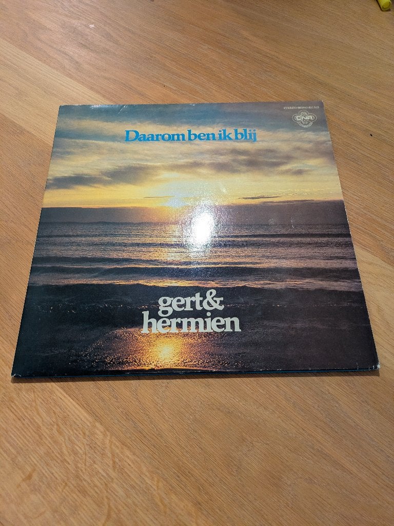 Gert Hermien - Daarom Ben Ik Blij, Ophalen of Verzenden, Gebruikt, 12 inch, Levenslied of Smartlap