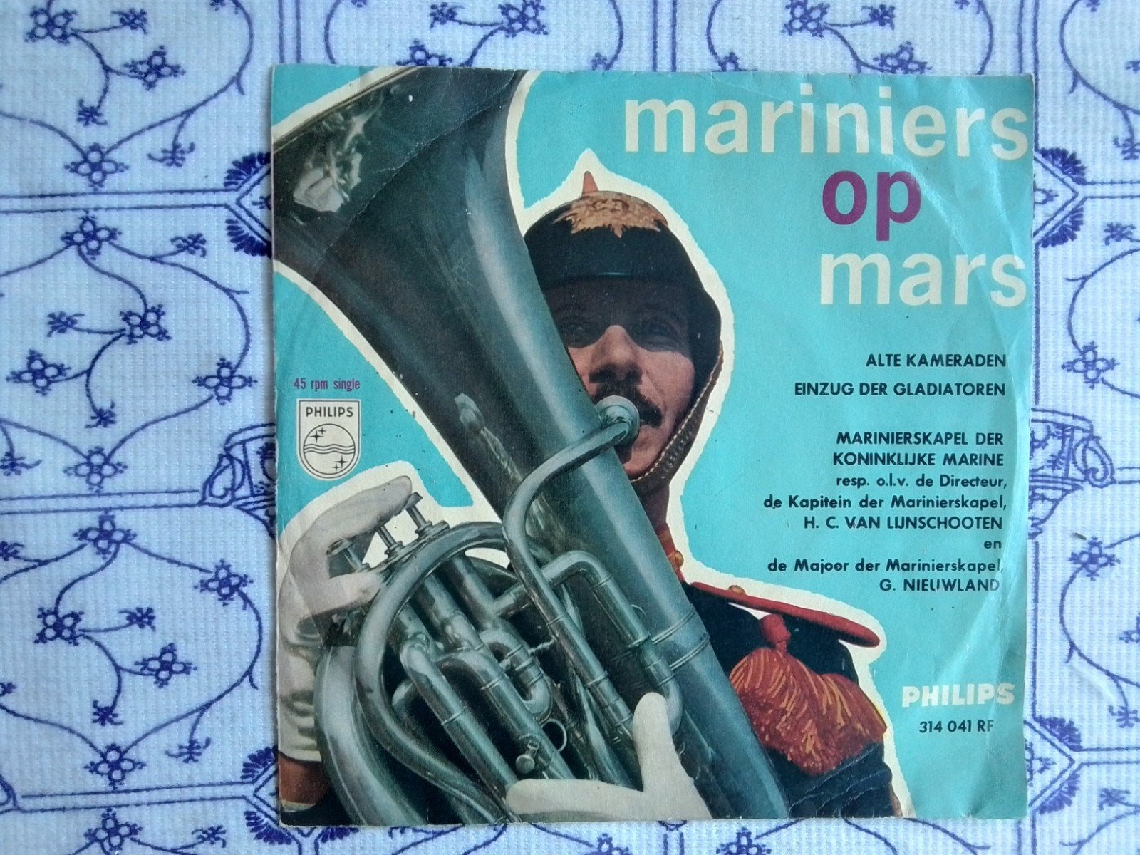 Mariniers op mars               Alte kameraden, Ophalen of Verzenden, Zo goed als nieuw, 7 inch, Wereldmuziek