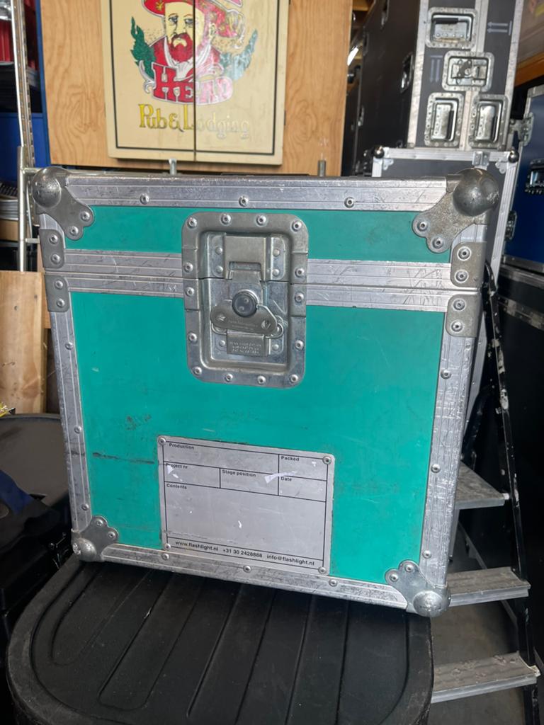 TECHNOCASE Flightcase 41,5x25cm 30,5x7,5cm Hoog Klapdeksel, Muziek en Instrumenten, Behuizingen en Koffers, Gebruikt, Overige instrumenten