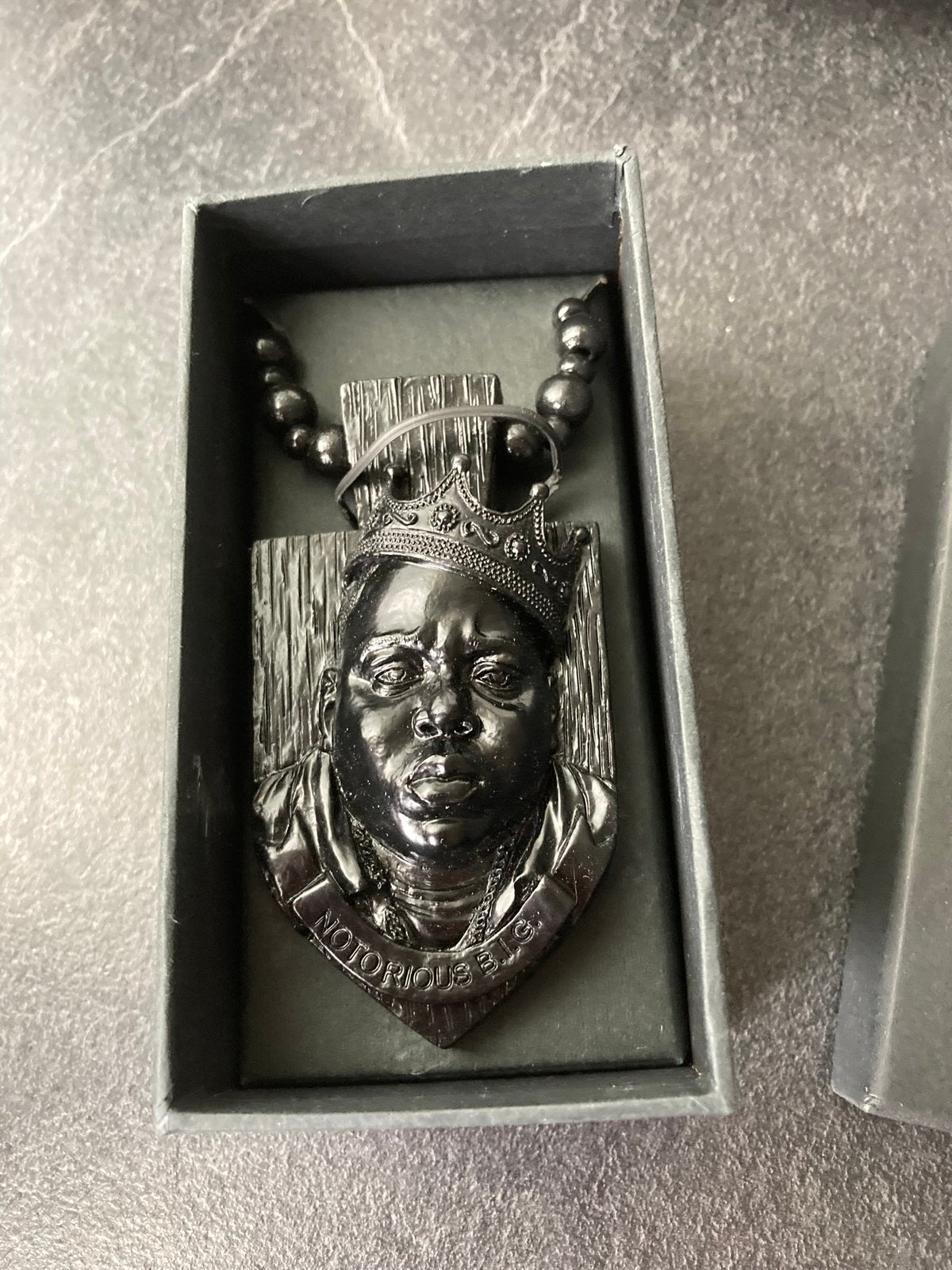 Ketting Northskull Christopher Wallace nieuw cadeau 2setjes, Overige materialen, Zwart, Nieuw, Ophalen of Verzenden