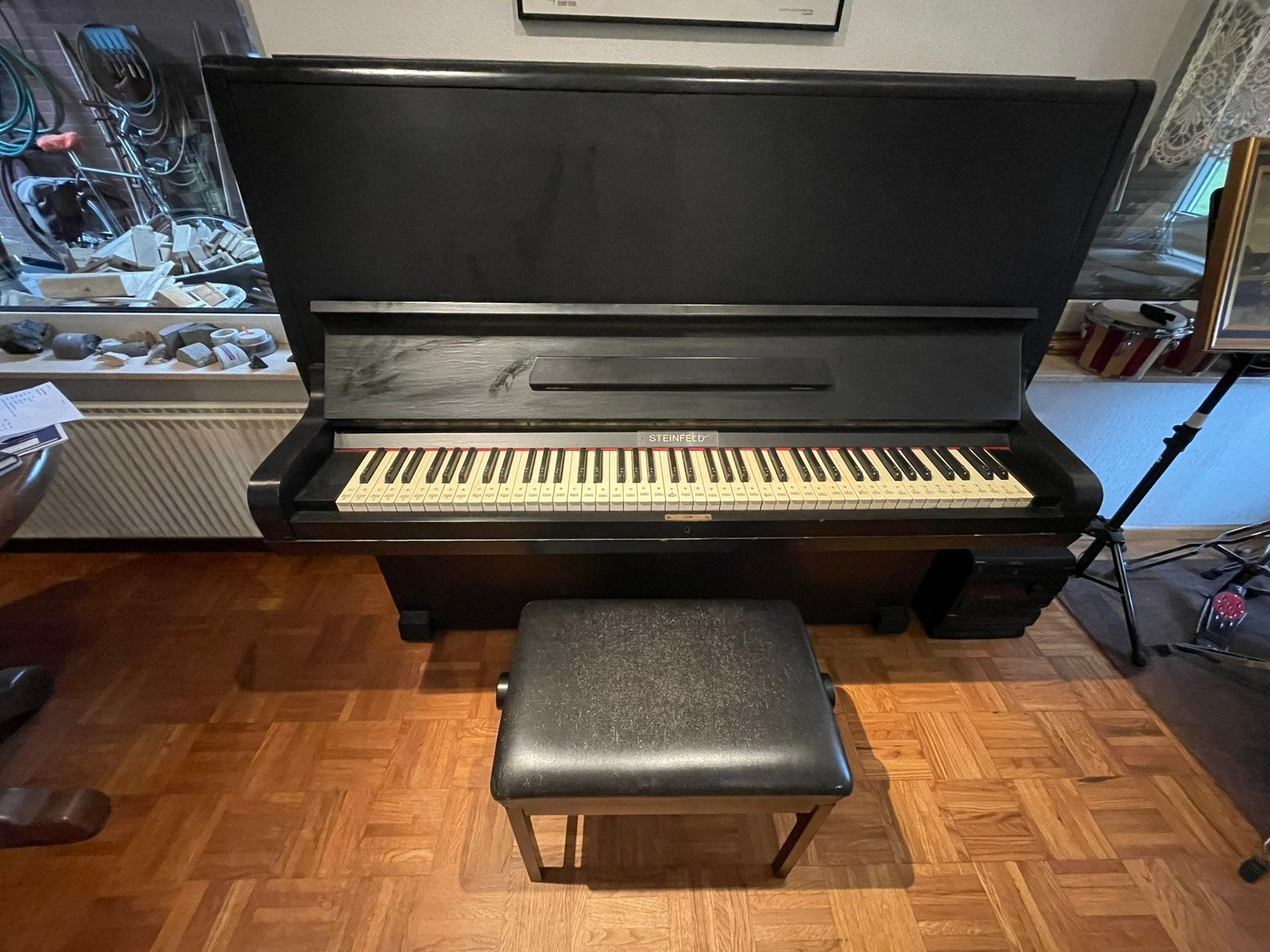 Piano, Muziek en Instrumenten, Piano's, Ophalen, Zo goed als nieuw