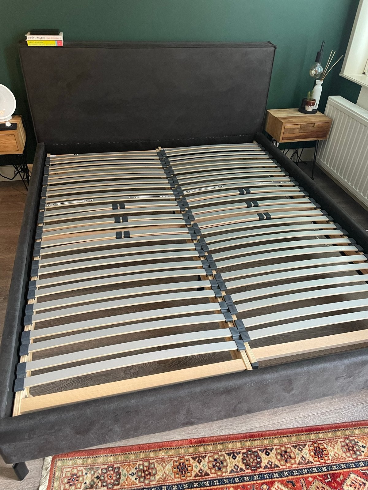 2x Flexus lattenbodem 80x200 cm (160x200 totaal), Ophalen, Gebruikt, Overige kleuren, Tweepersoons
