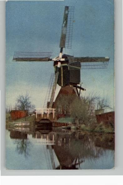 Loenen Wip-Watermolen st 1961, Ophalen of Verzenden, 1960 tot 1980, Gelopen, Utrecht
