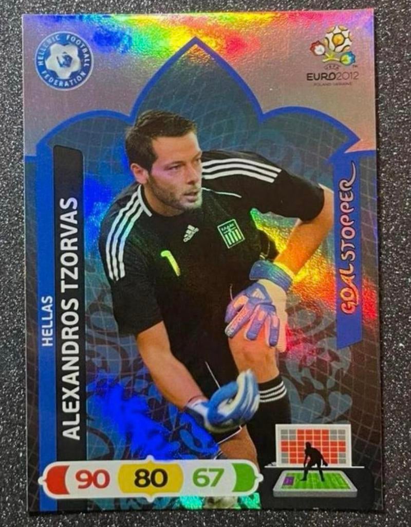 Panini EURO 2012    GOALSTOPPER    TZORVAS    GREECE, Verzenden, Zo goed als nieuw, Plaatje