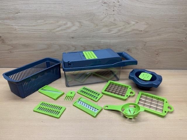 Groentesnijder set 14 dlg., Eddiys, Espel, Nieuw, Info@eddiys.eu