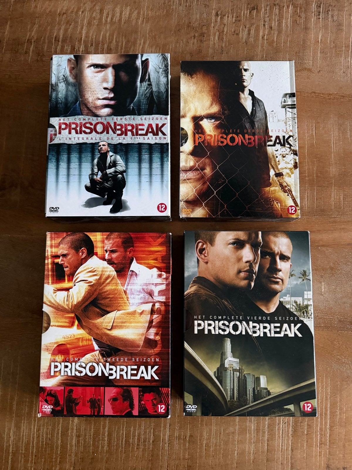 Prison Break - Seizoen 1 t/m 4 (DVD), Ophalen, Engels, Nederlands, Seizoen 1