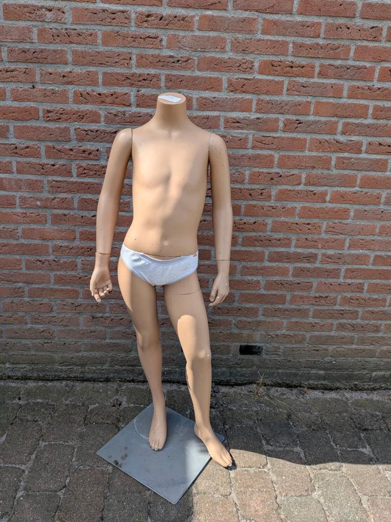 Paspop jongetje - Etalagepop kind, Kinderen en Baby's, Ophalen of Verzenden, Onbekend, Onbekend, Onbekend