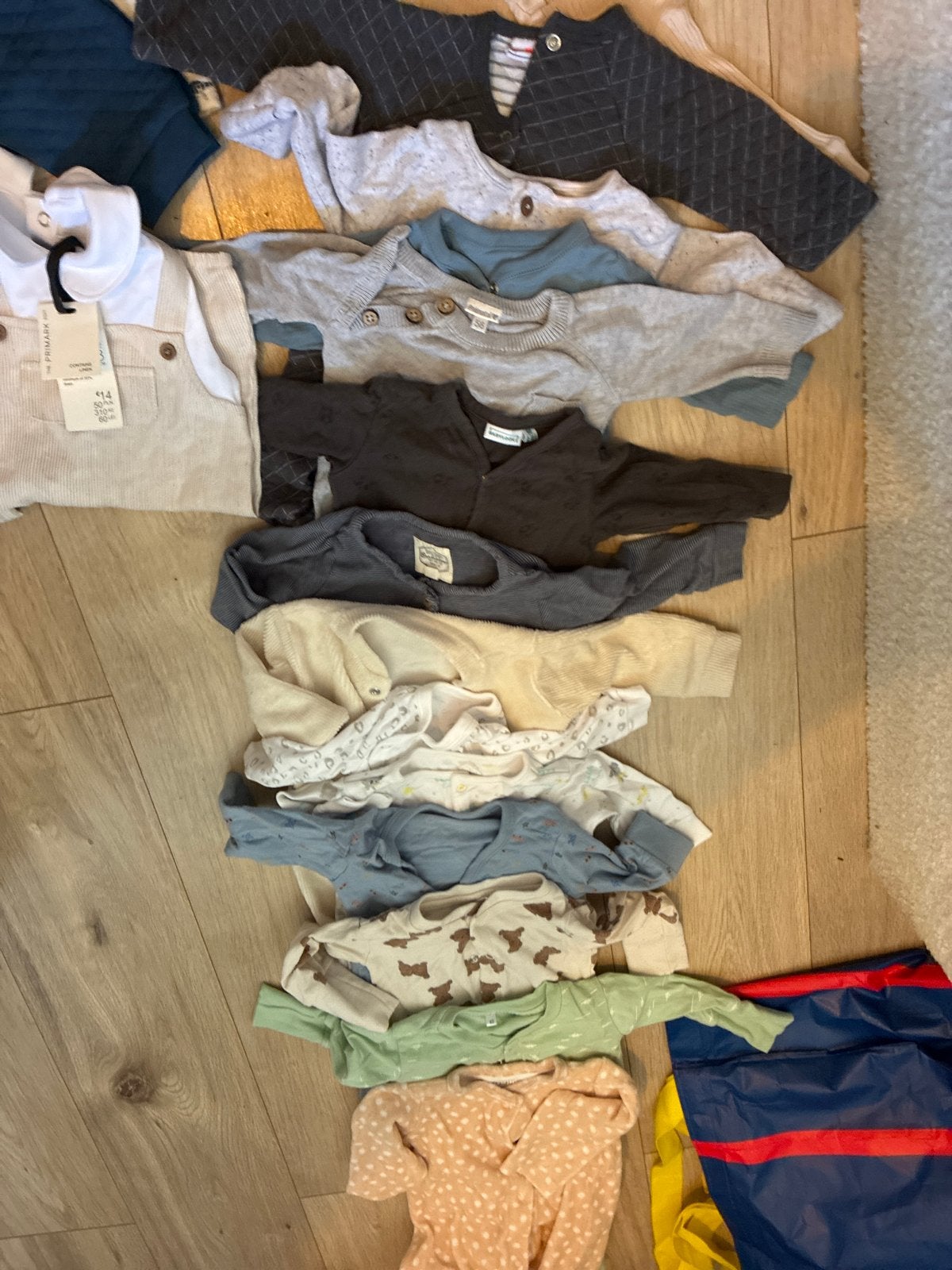 Grote babykleding bundel maten 50/56/62/68 (Feetje, HEMA), Ophalen, Gebruikt, One size