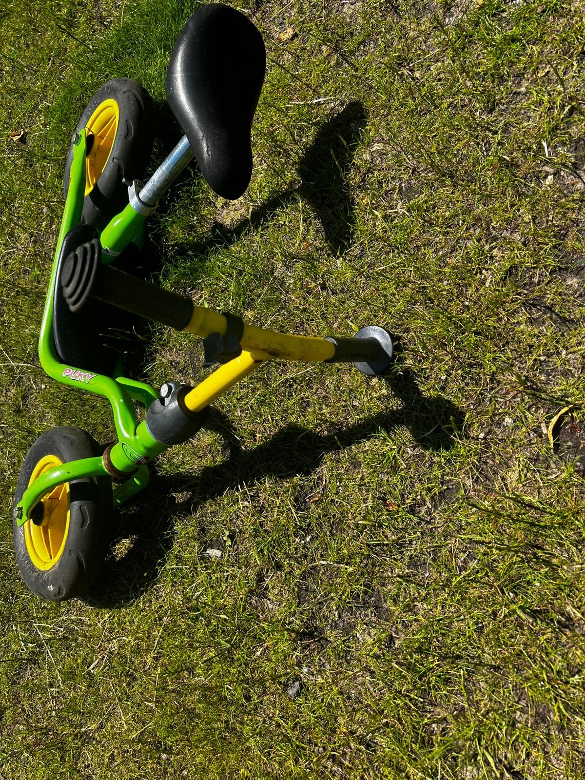 Loopfiets, Ophalen, Zo goed als nieuw