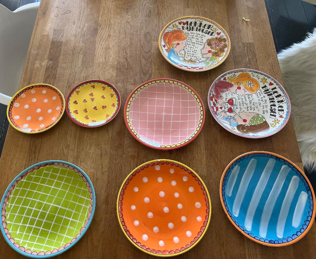 Blond Amsterdam borden, Huis en Inrichting, Keuken | Servies, Ophalen, Gebruikt, Blond Amsterdam, Bord(en)