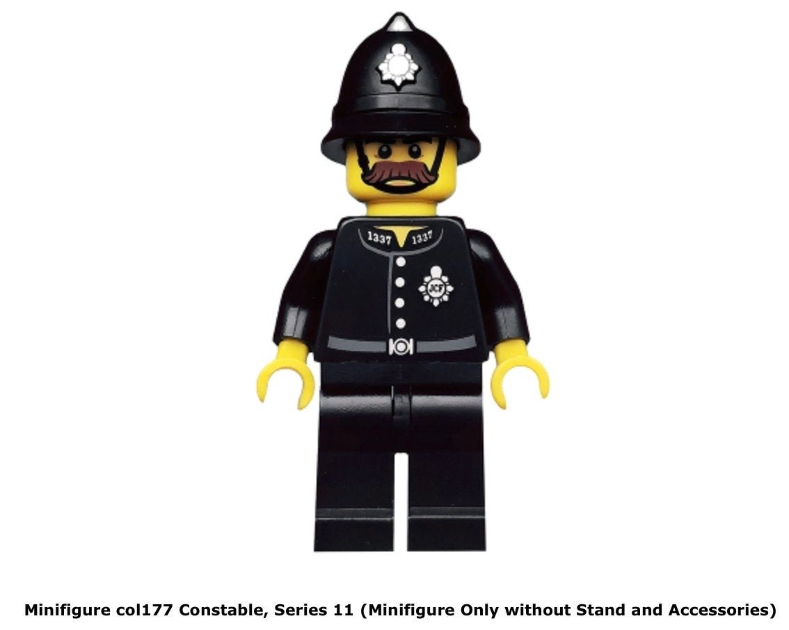 GEZOCHT: LEGO Minifiguur col177 Constable, Serie 11, Ophalen, Zo goed als nieuw
