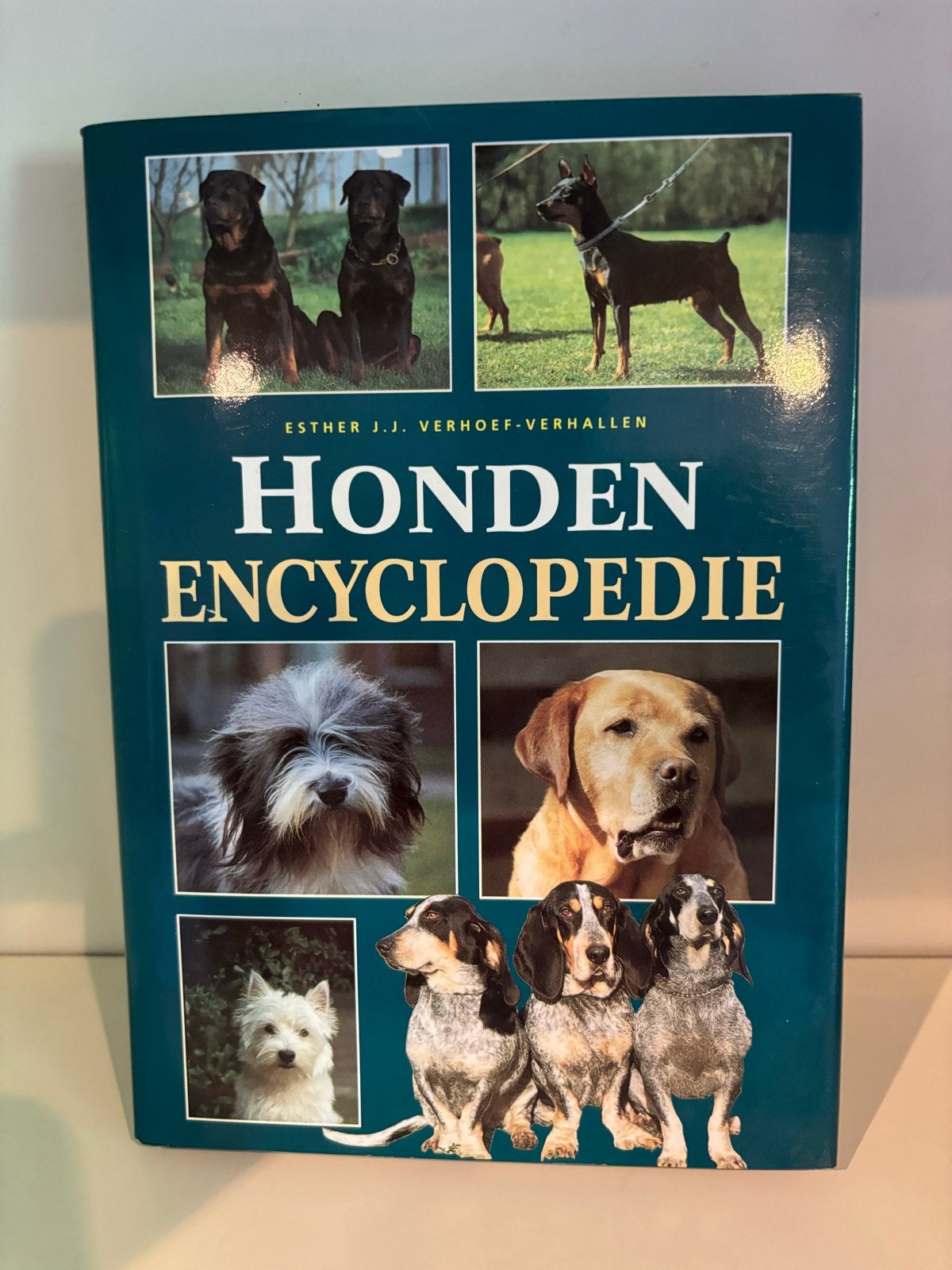 Honden Encyclopedie - Esther J.J. Verhoef-Verhallen, Ophalen of Verzenden, Gelezen, Dieren, Los deel