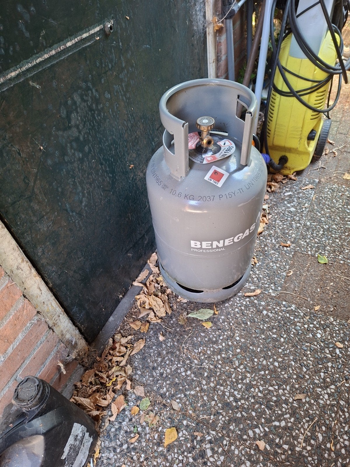 volle Benegas Professional gasfles 10.6 KG, Ophalen of Verzenden