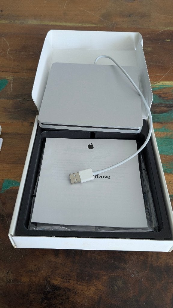 USB SuperDrive voor Mac Apple, Computers en Software, Optische drives, Ophalen, Nieuw, Extern, MacOS
