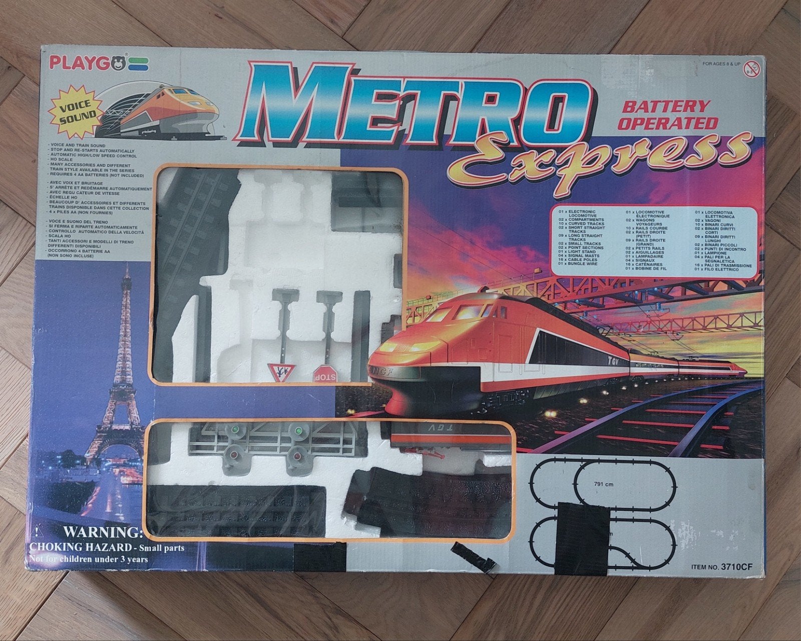 Metro express, Hobby en Vrije tijd, Modeltreinen | H0, Ophalen of Verzenden, Gebruikt, Gelijkstroom, Treinset