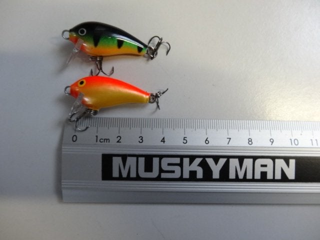 Kunstaas: Rapala Mini Fat Rap (MFR-3) pluggen, Verzenden, Gebruikt, Overige typen