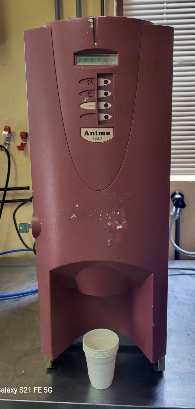 Animo 1-PBD  retro youngtimer koffiemachine, Ophalen, Gebruikt, ', Overige typen