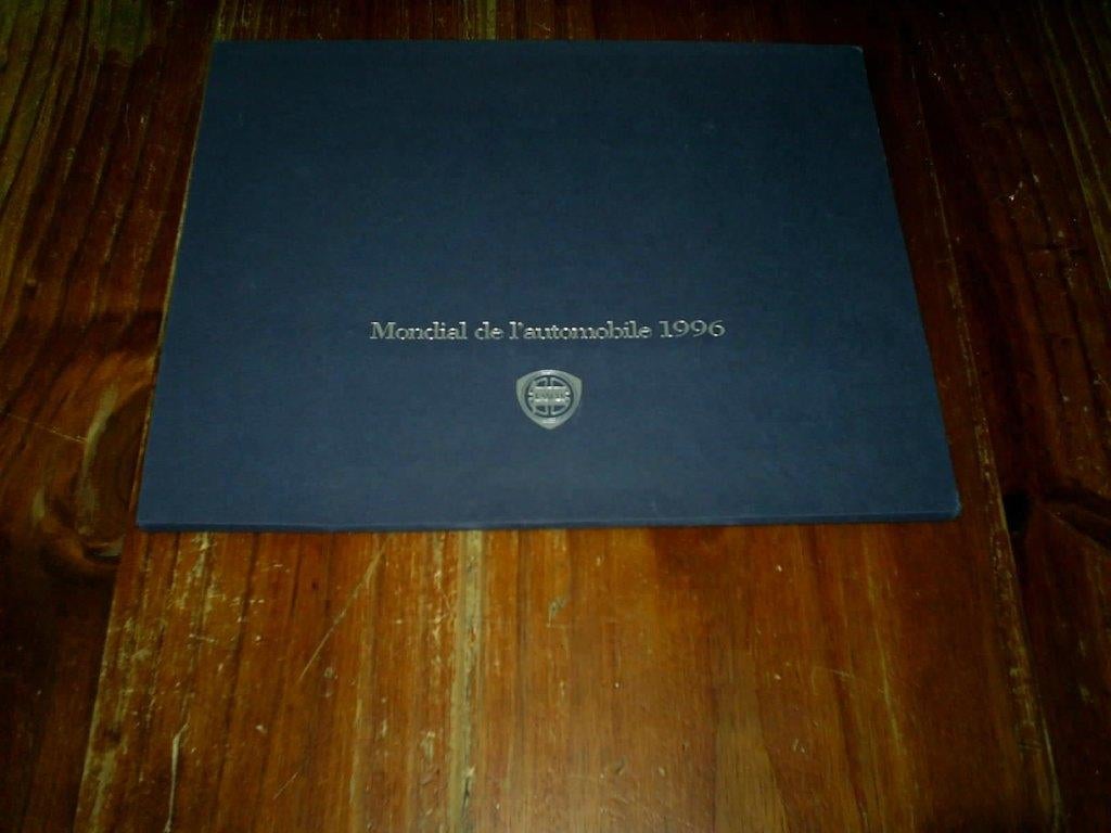 Lancia Modellen Mondial de L' Automobile 1996, Verzenden, Zo goed als nieuw, Overige merken
