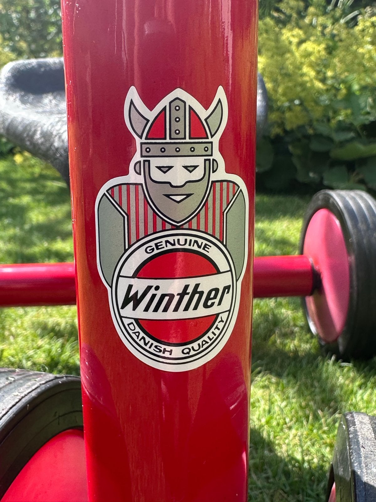 Stevige Winther loopfiets met drie wielen, zo goed als nieuw, Ophalen, Zo goed als nieuw, Loopfiets