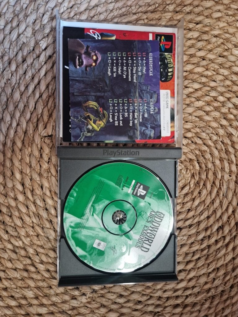 PS1 - Oddworld's Abe's Exoddus, Avontuur en Actie, Gebruikt, 1 speler, Ophalen of Verzenden