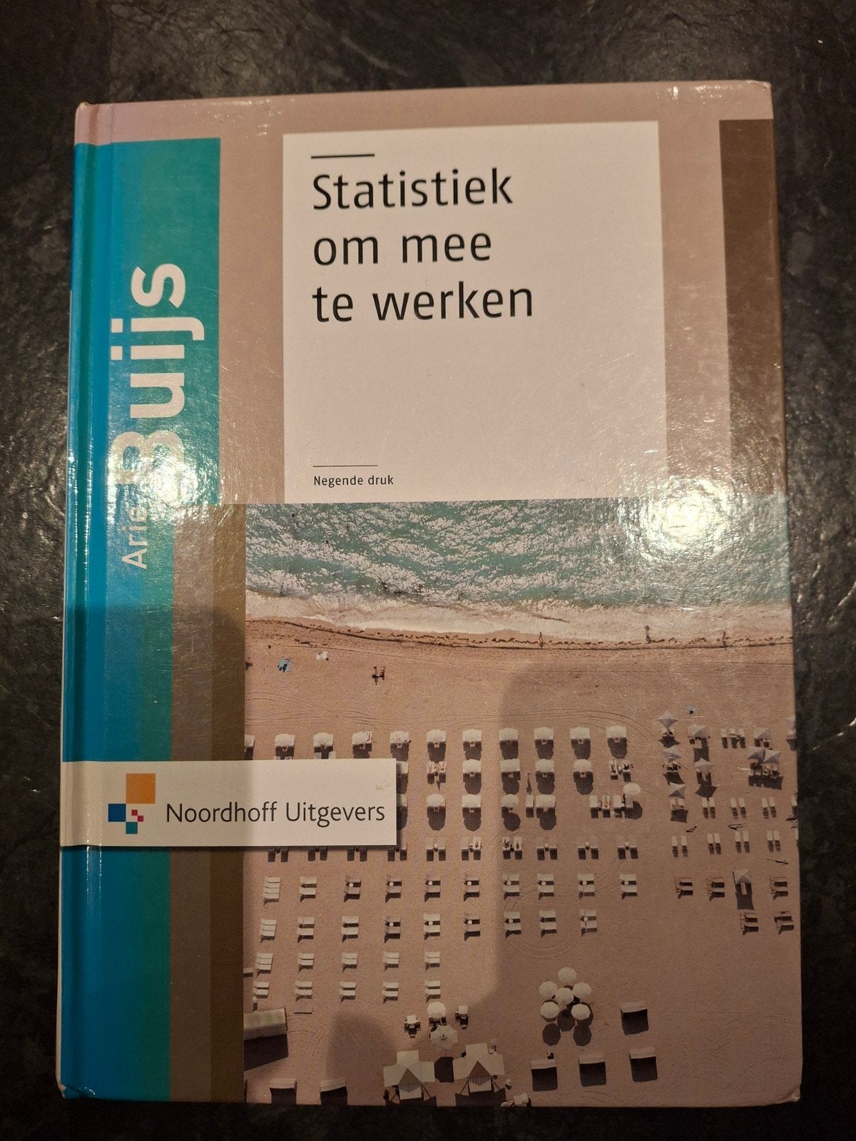 Statistiek om mee te werken - Negenende druk, Boeken, Studieboeken en Cursussen, Arie Buijs, Zo goed als nieuw, Gamma, HBO