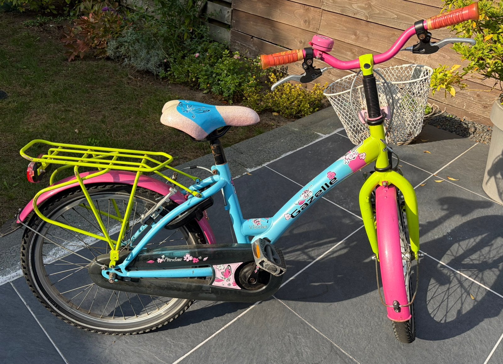 Fiets 20 inch, Fietsen en Brommers, Ophalen, Terugtraprem, Gebruikt, Handrem