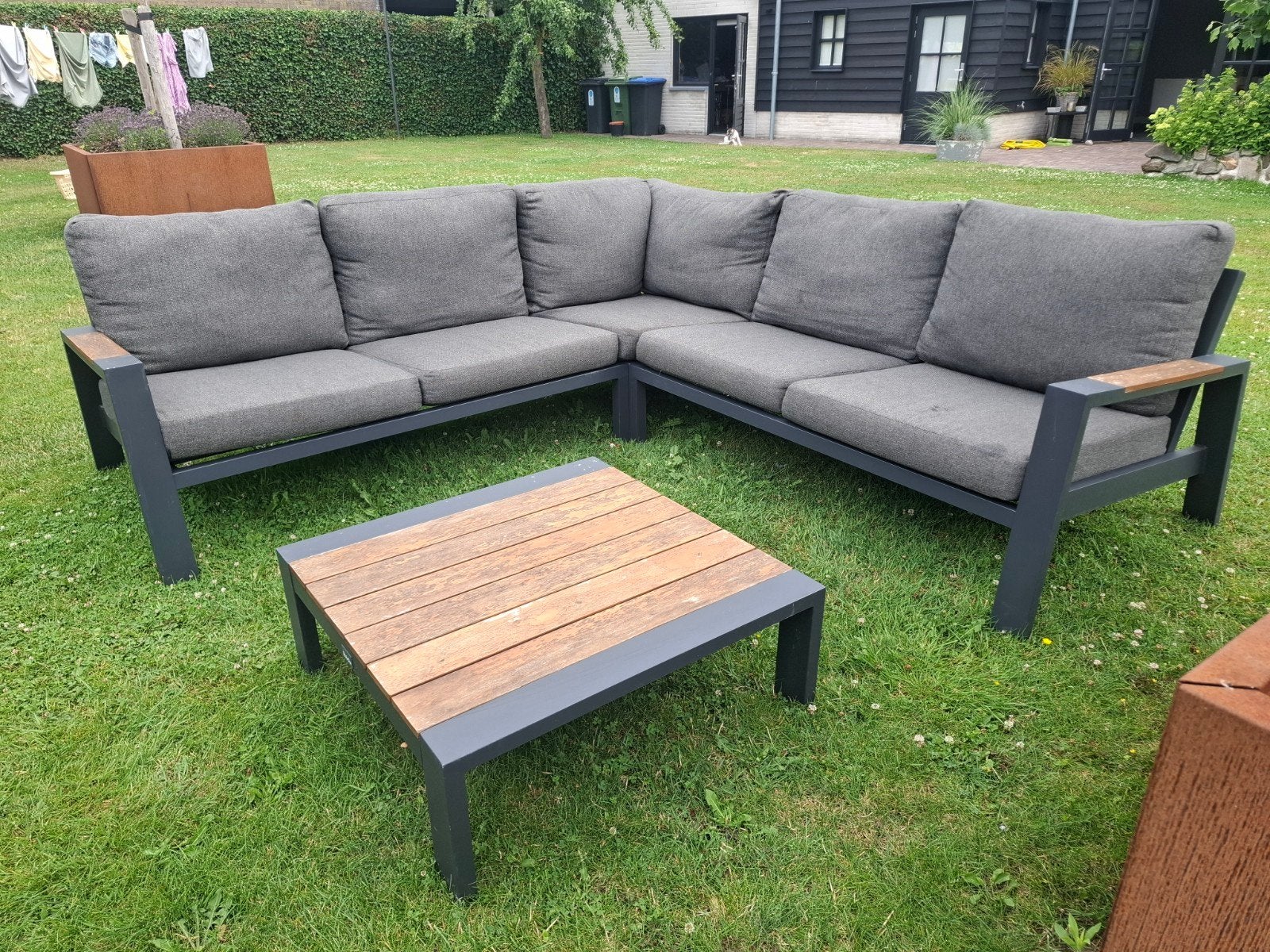 Loungeset, Ophalen, Zo goed als nieuw, 2 zitplaatsen