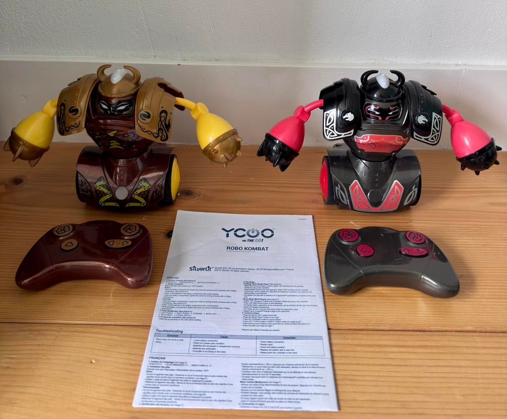 Robo Kombat VIKING Gevechtsrobots - Duo Set, Ophalen of Verzenden, Zo goed als nieuw