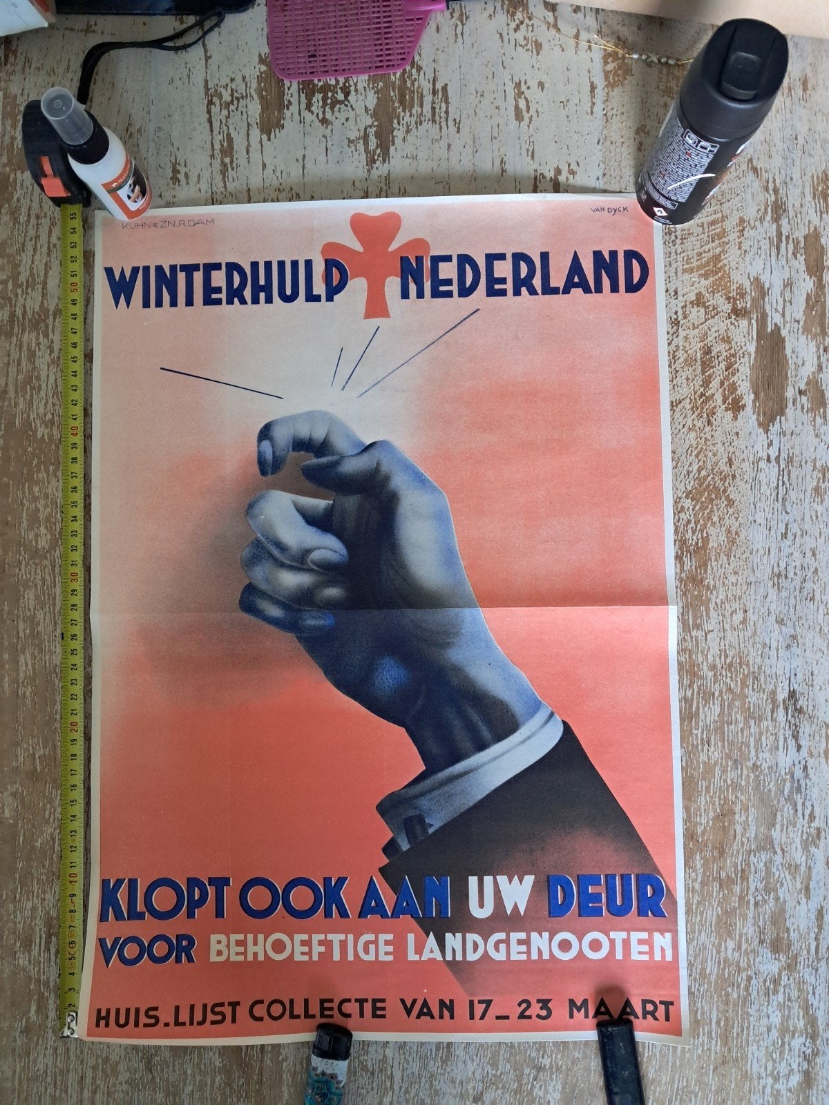 whn poster, Verzamelen, Ophalen of Verzenden, Nederland, Foto of Poster