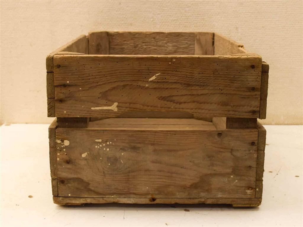 Houten krat 53123, Ophalen of Verzenden, Gebruikt, Minder dan 50 cm
