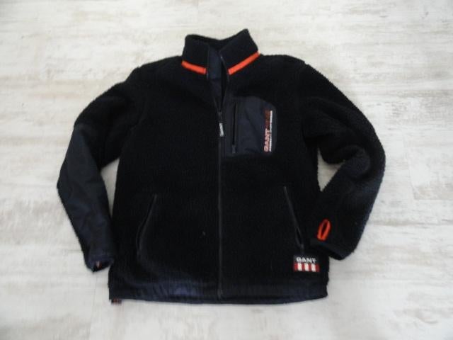 Gant vest donkerblauwe jas met ritssluiting maat M, Kleding | Dames, Maat 38/40 (M), Zo goed als nieuw, GANT, Verzenden