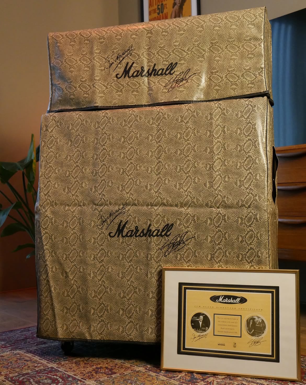 Marshall 2555SL JCM Slash Half Stack 100W (all original), Ophalen, Zo goed als nieuw, 100 watt of meer