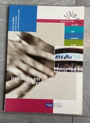 Traject Welzijn - Individu en samenleving 204 (qwe), Boeken, Studieboeken en Cursussen, Ophalen of Verzenden, Gamma, Zo goed als nieuw