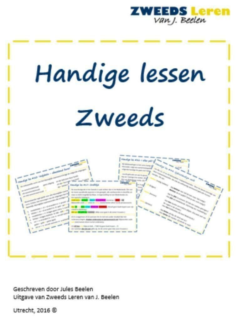 Grammatica Zweeds, Zweeds ., Non-fictie, Verzenden, Nieuw
