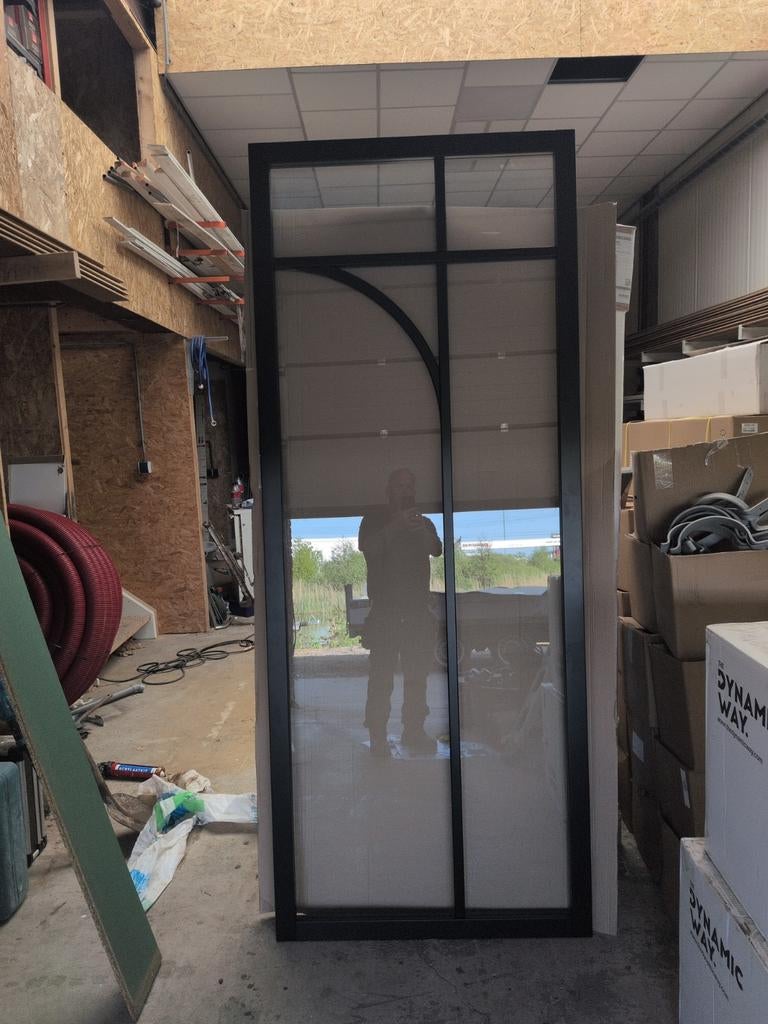 Nieuwe staallook binnendeur  930 x 2315, Ophalen, Nieuw, Binnendeur, 215 cm of meer