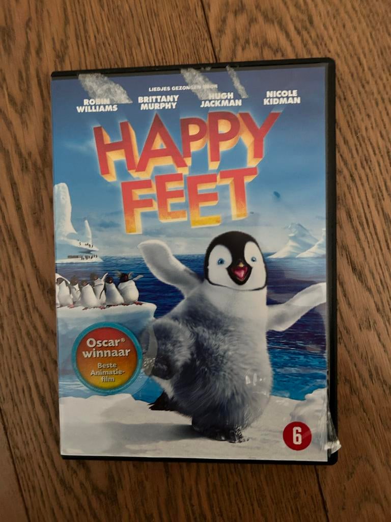 Happy Feet DVD, Cd's en Dvd's, Dvd's | Tekenfilms en Animatie, Tekenfilm, Amerikaans, Ophalen of Verzenden, Zo goed als nieuw