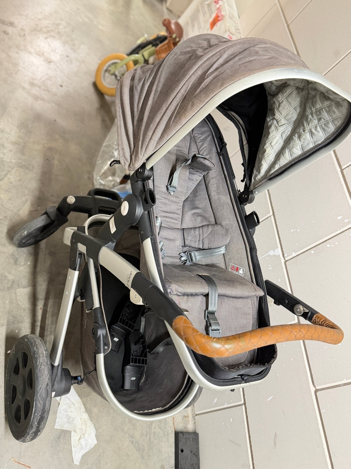 Joolz Geo Combiwagen met reiswieg, adapters en voetenzak, Overige merken, Gebruikt, Ophalen of Verzenden, Combiwagen