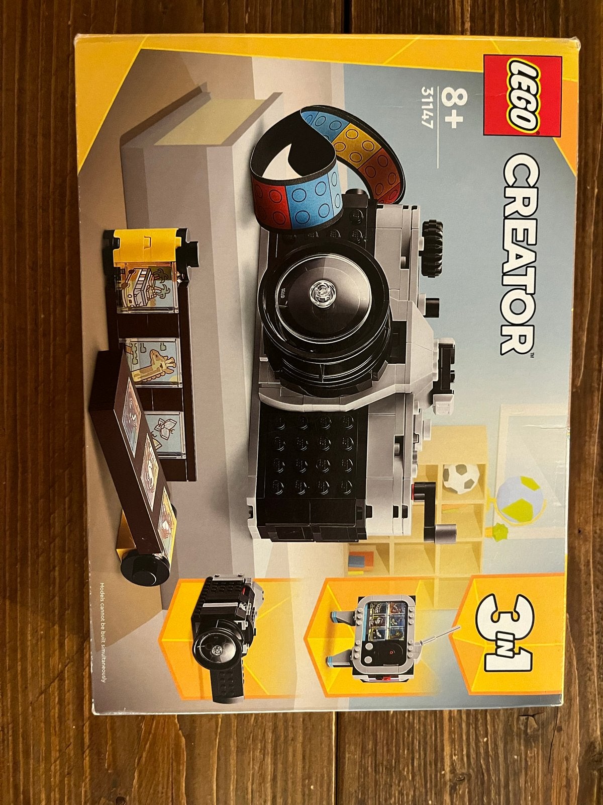 LEGO Creator 31147 Retro Camera 3-in-1 Set, Ophalen of Verzenden, Zo goed als nieuw, Overige merken