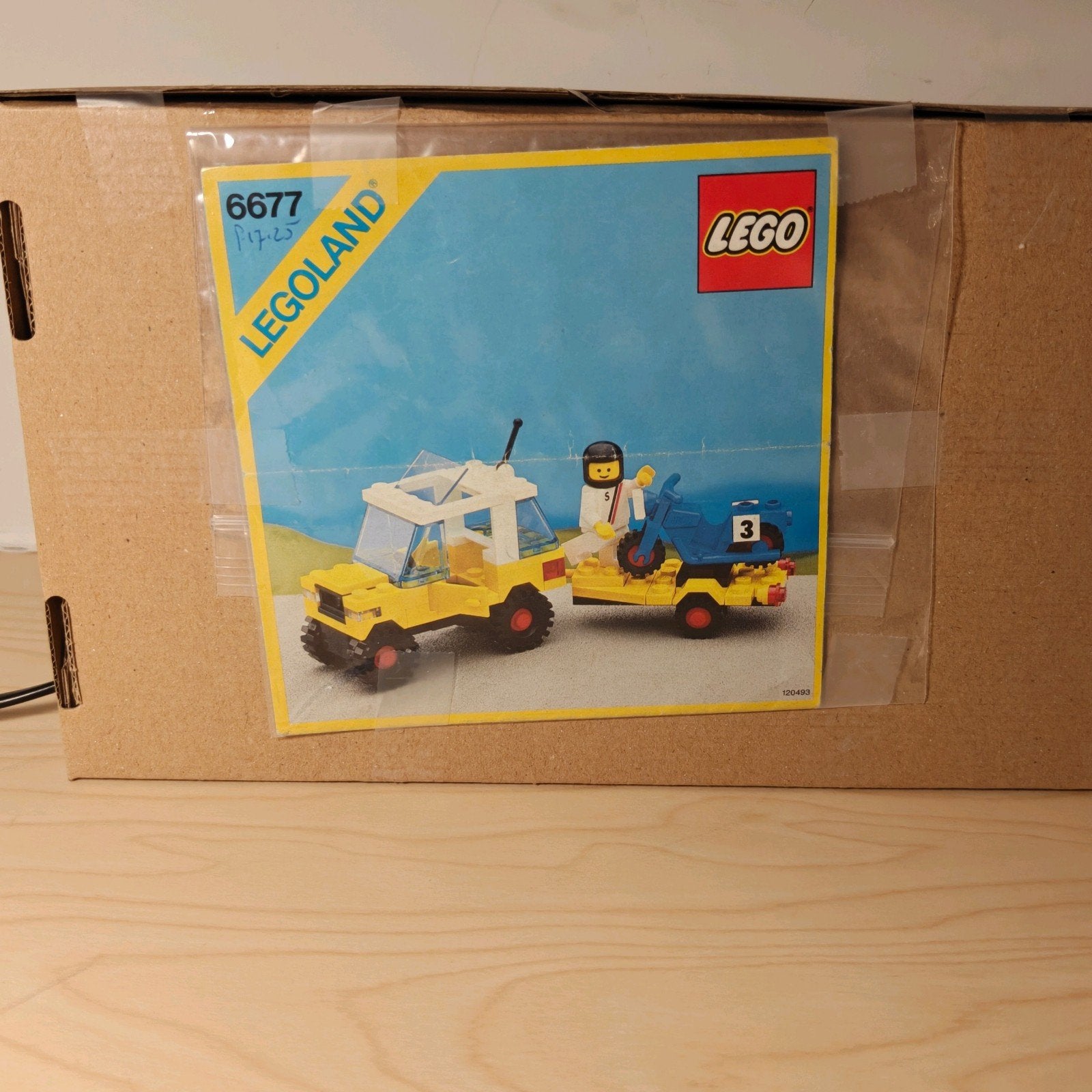 LEGO Legoland set 6677: Motocross Racing, Ophalen of Verzenden, Zo goed als nieuw