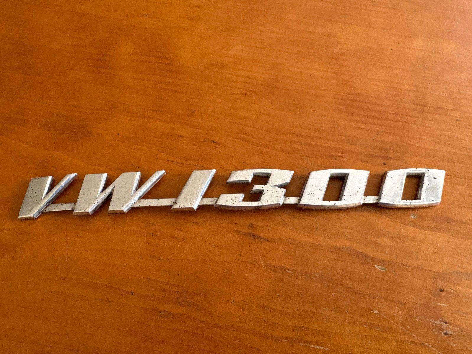 Origineel VW 1300 Typeplaatje - Zeldzaam Oldtimer Onderdeel, Ophalen of Verzenden, Gebruikt, Volkswagen