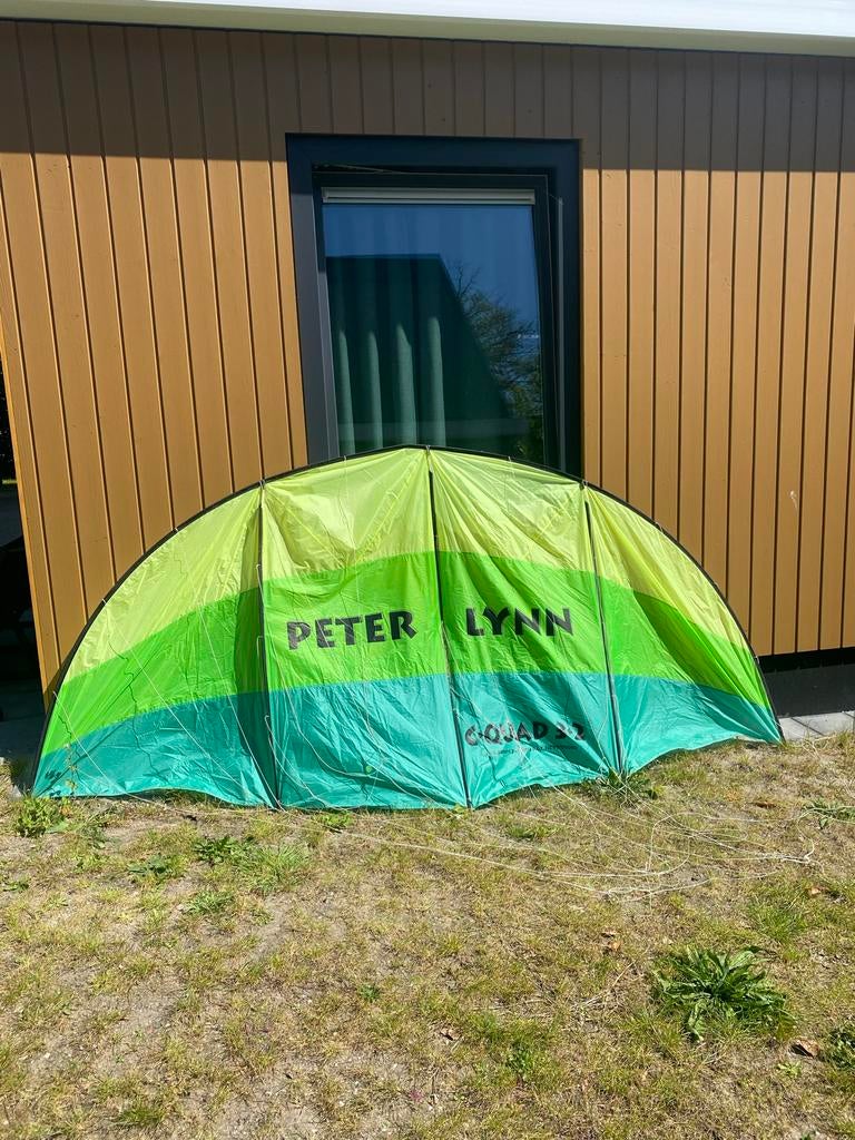 Peter Lynn C-Quad 3.2 Vlieger, Ophalen, Gebruikt, Vierlijns, Vlieger