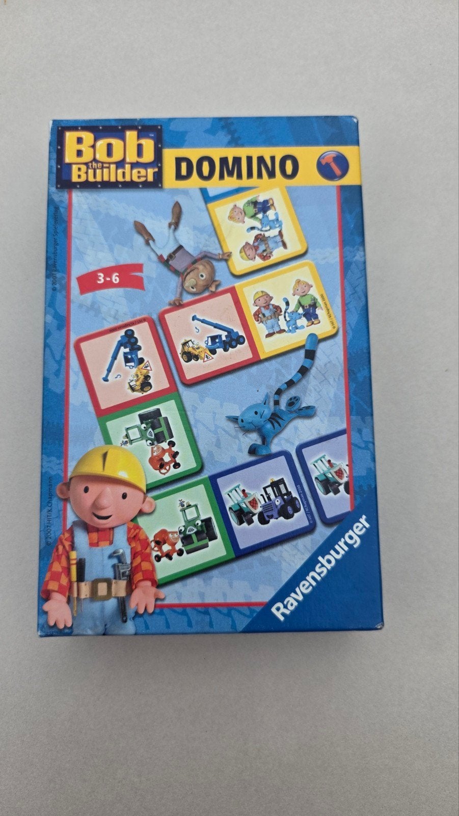 Bob de Bouwer Domino spel - Ravensburger, Ophalen of Verzenden, Gebruikt, Puzzelen