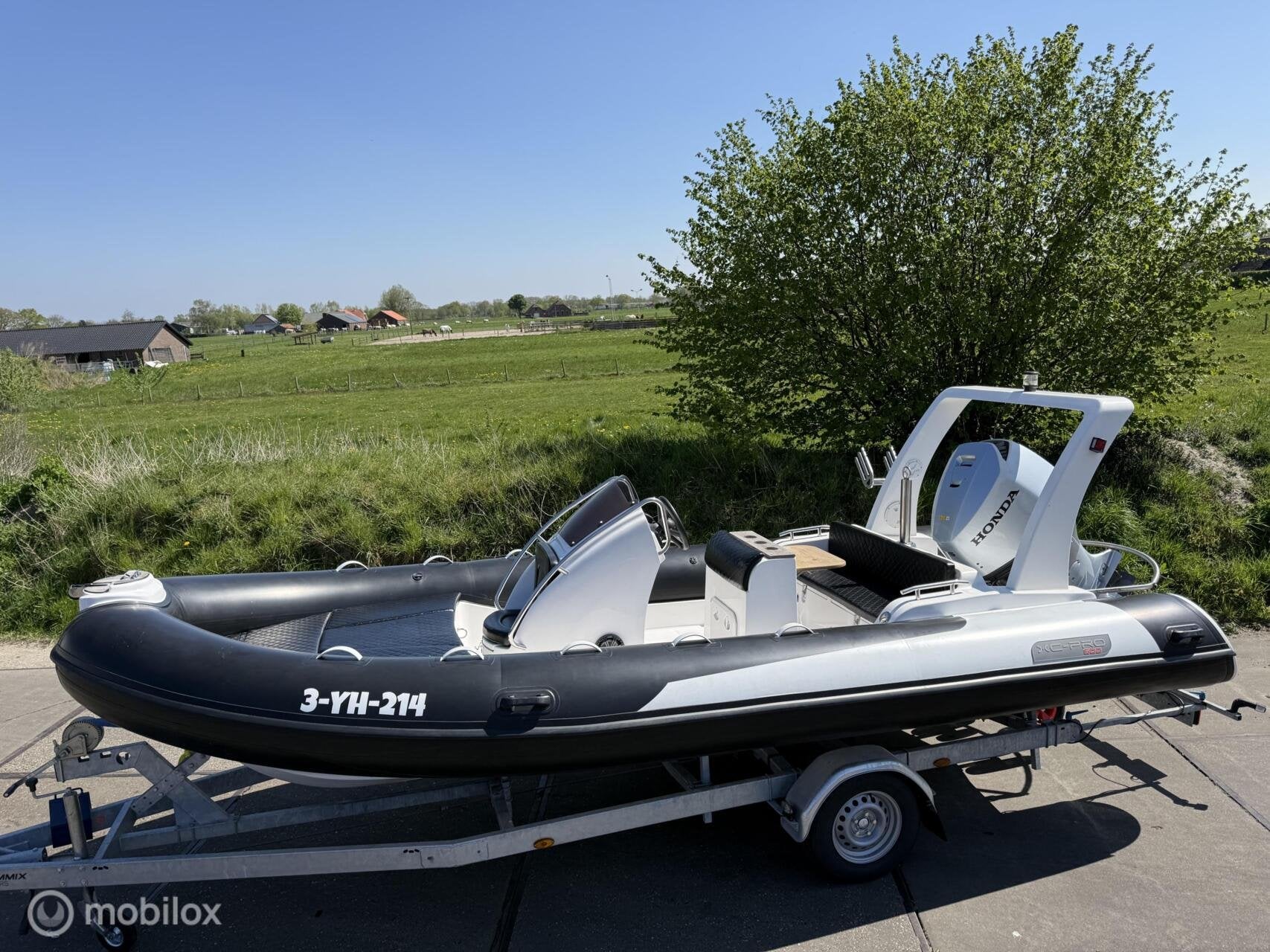 XC Pro 600 RIB Full Options met Honda 115 PK + Trailer, Overige merken, Gebruikt, Overige brandstoffen, Info@ribbootwinkel.nl