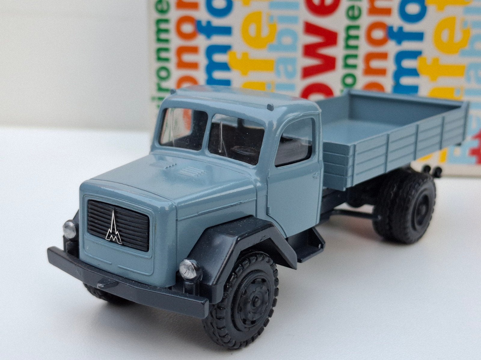 MAGIRUS DEUTZ KIPPER 1:50, Ophalen of Verzenden, Zo goed als nieuw, Hijskraan, Tractor of Landbouw, Conrad