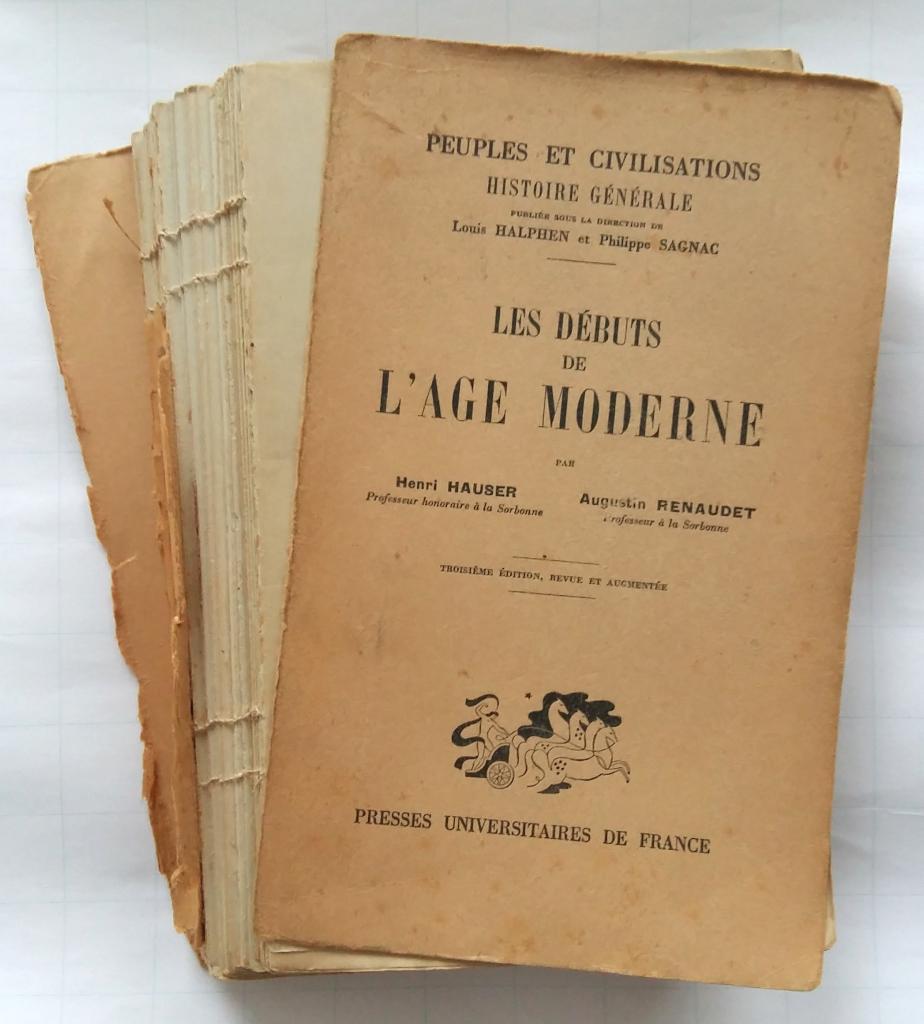 Les débuts de l'âge moderne - H. Hauser, A. Renaudet, Gelezen, Henri Hauser et Augustin Renaudet, 15e en 16e eeuw, Europa
